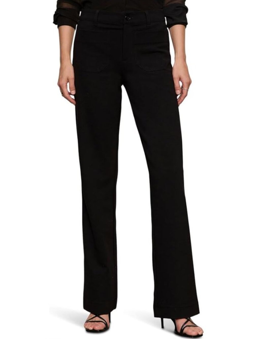 Jones New York Ponte Flare Leg Pants | M